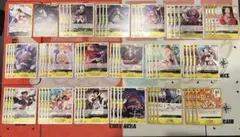 ワンピースカード蒼海の七傑　黄デッキR以下4コン　送料無料　匿名配送