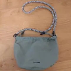 【訳あり】topologieトポロジー巾着型サコッシュショルダーバッグ