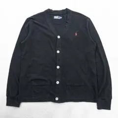 Polo Ralph Lauren 90年代 鹿の子 ニット カーディガン 2X