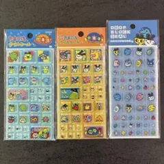 【正規品】たまごっち　タイルシール　タイルみたいなシール　3種