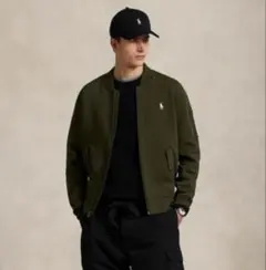POLO RALPH LAUREN ダブルニット ボンバー ジャケット