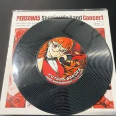ペルソナ5 スペシャル・ビッグバンド・コンサート　レコード風コースター佐倉双葉