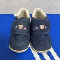 familiar ベビーシューズ 13.5cm デニム