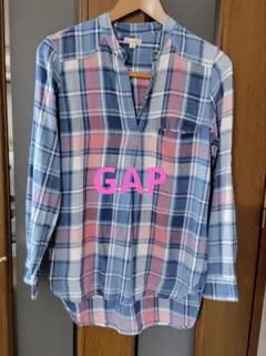 GAPレディース Vネック 長袖チュニックXSサイズ『中古品』