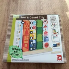 I'm toy Sort & Count City　木のおもちゃのサムネイル