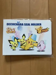 未使用80枚用M09◆ポケモンパン◆デコキャラシールホルダー