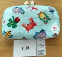新品 未開封】フェイラー 神崎恵さんコラボペールグリーン 便利ポーチ