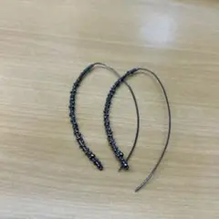 小*和様 ayami jewelryパヴェストレートピアス - メルカリ