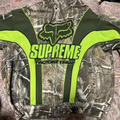 Supreme Fox Racing Zip Up Hoodie