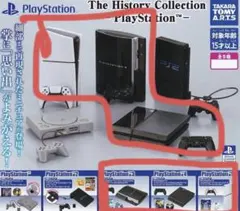 新品　プレイステーションガチャ 3,4,5 プレステ　ヒストリーコレクション