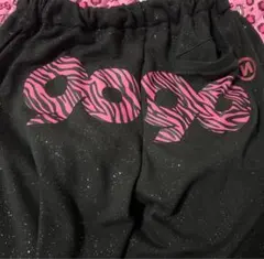 9090 girl 90 Logo Glitter SweatPants