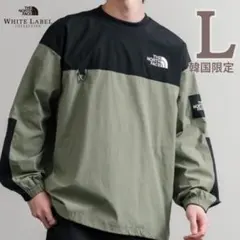 XXXL＊アルバニークルーネック　カーキ＊ロンT＊ノースフェイス＊韓国限定 韓国 ノースフェイス ALBANY EX CREWNECK ロンT カーキ L - メルカリ