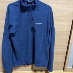 mont-bell フリース ジップアップ M ネイビー