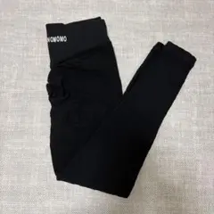 美尻　MINOMOMO ブラック　レギンスS
