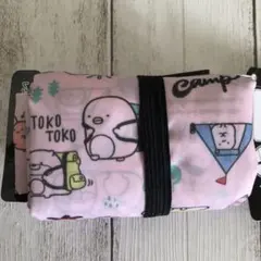 すみっコぐらし　キャラクター柄　　エコバッグ　ピンク