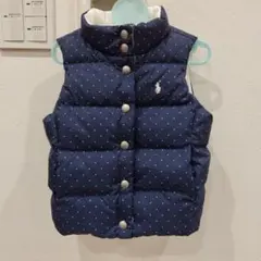 ダウンベスト キッズ用（ポロ　ラルフローレン）