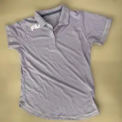 FILA 薄紫 半袖ポロシャツ
