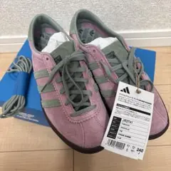 ★新品・未使用★『adidas tobacco』24cm ワイン（ピンク）