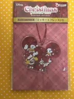 2024 ディズニー　クリスマスオーナメントくじ　ドナルド　キーチェーン