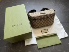 GUCCI ボディバッグ ショルダーバッグGGパターン　新品未使用