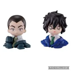コナン　ちぢませ隊　ガチャ　2種