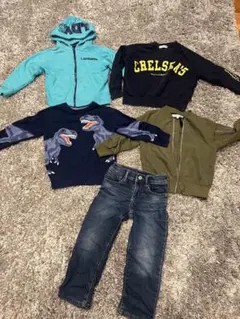 男の子　秋冬　100-120cm 5点セット