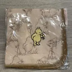 【平成レトロ】 プーさん タオルハンカチ　ディズニー