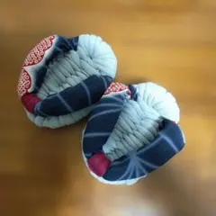 足半布ぞうり 紺色 L - メルカリ