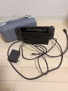 Nintendo Switch 本体 グレー ACアダプター、ケース付き