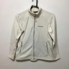 モンベル　シャミースジャケット フリース ジップアップ 1114433 ベージュ