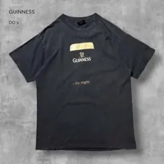 3359古着00sギネスビールGUINNESS企業物Tシャツ好デザイン公式墨黒Lのサムネイル
