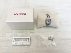 【新品未使用】シチズン wicca レディース腕時計 トノー型 シルバー 箱付のサムネイル