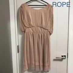 ROPE フォーマルドレス ワンピース ピンクベージュ