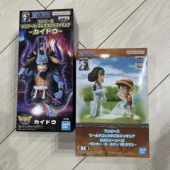 【新品、未開封】ワンピースフィギュア２個セット　プライズ品