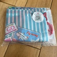 JAL オリジナル巾着ナップサック