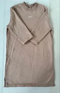 NIKE キャメル ワンピース Mサイズ　裏起毛