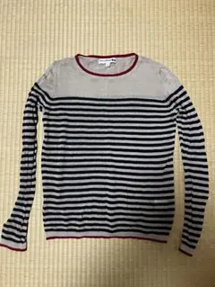 INES DE LA FRESSANGE ユニクロ リネン ボーダーニット L