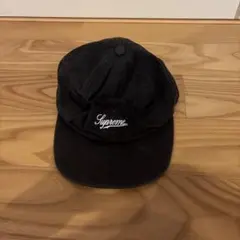 Supreme 黒 キャップ