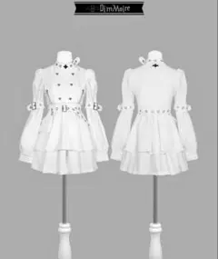DimMoire unDead Maidenドレス(White)Mサイズ - メルカリ