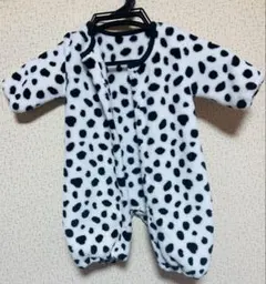 牛柄ロンパース