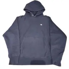 Champion Reverse Weave パーカー M ネイビー