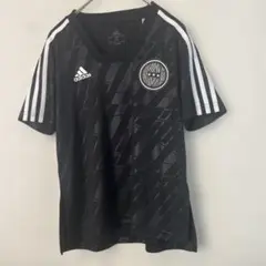 adidas ブラック Tシャツ Lサイズ