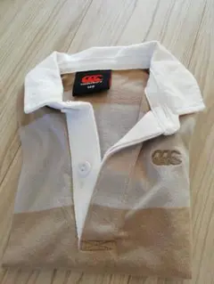 Canterbury ストライプ キッズシャツ100