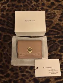 HASHIBAMI 天然石ミニウォレット 三つ折り財布