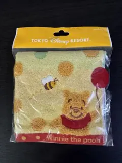 東京ディズニーリゾート ウィニー・ザ・プー タオル 約25cm x 25cm