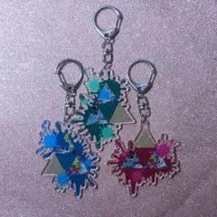 スプラトゥーン　キーホルダー　5点セット