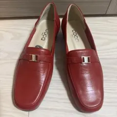 coca ITALY ローファー レッドのサムネイル