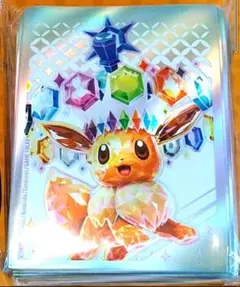 【新品・匿名配送】海外 テラスタルフェス イーブイ デッキシールド 65枚