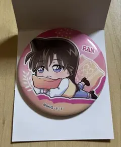 名探偵コナン 江戸川コナン コナン 毛利蘭 蘭 缶バッジ キャラバッジ 毛利蘭】名探偵コナン プロフィール缶バッジ - トレカ&ホビーの通販