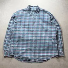 ラルフローレン チェック コットンシャツ ボタンダウン Ralph Lauren